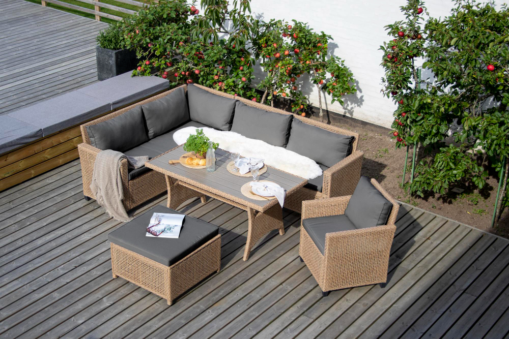 Salon de jardin cubic