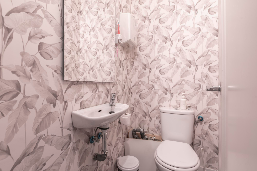 un Papier peint pour toilette