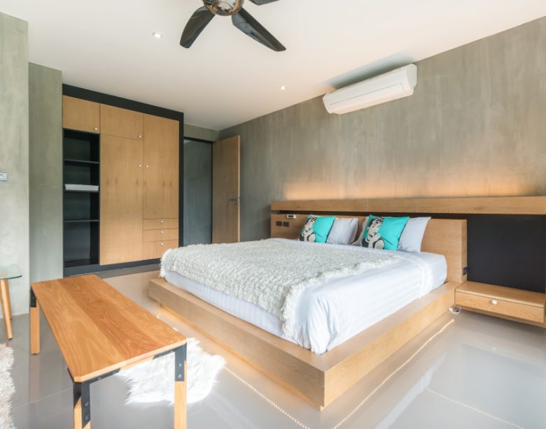Tête de lit dressing pour optimiser l'espace de votre chambre