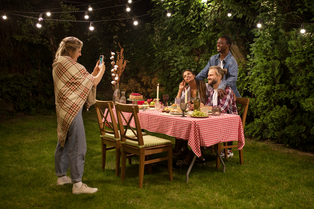 une ambiance guinguette authentique pour votre jardin