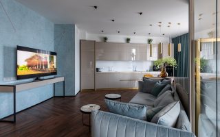 guide pour bien peindre en couleur le mur dans un salon